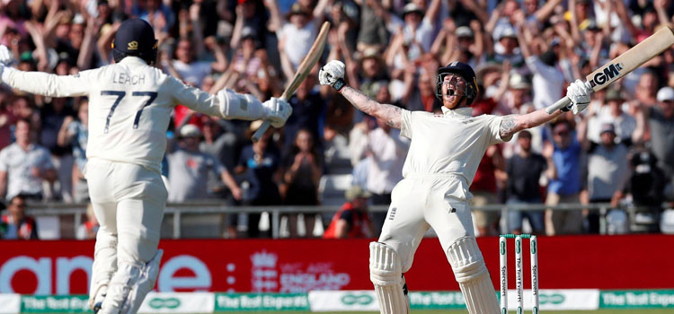 Ben Stokesâ€™s ton helped English side to level the series.