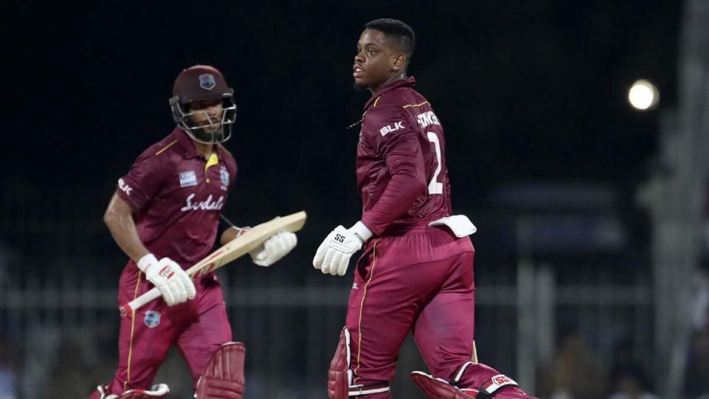 Hetmyer and Hope help WI take 1-0 lead - India Vs West Indies 