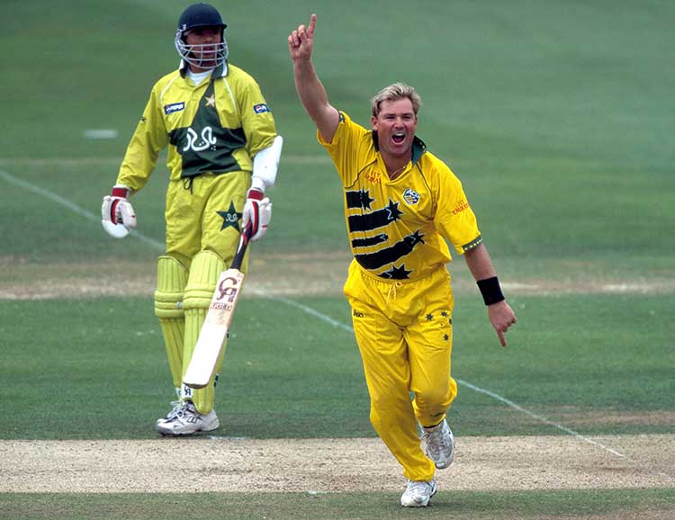 Fastest 200 Wickets in ODI Cricket - Shane Warne