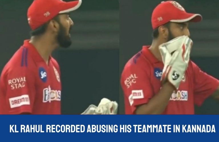 KL Rahul recorded abusing his teammate in Kannada against DC