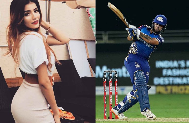 ‘I am so proud of you baby’ – Aditi Hundia praises Ishan Kishan for his knock against RCB