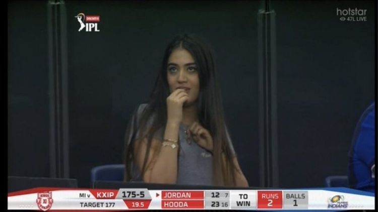 Riana Lalwani, Kings XI Punjab Super Over Girl