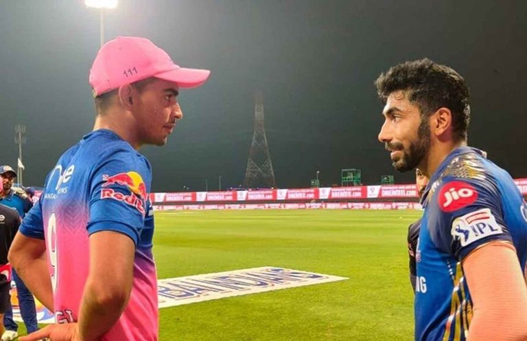 "Best In The Business,"- BCCI Shares A Post Of Jasprit Bumrah Giving Bowling Tips To Kartik Tyagi