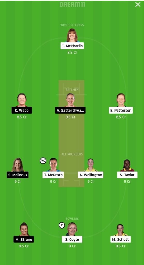 AS-W vs MR-W Dream11 Team Prediction | WBBL 2020 | 47th Match | 18 November - Head to Head