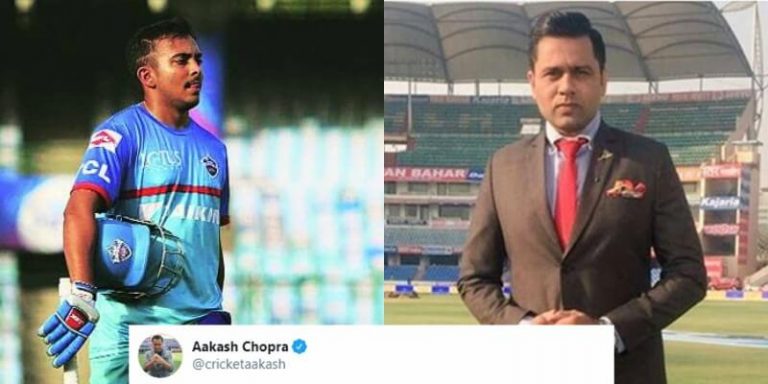 Aakash Chopra Slams Rishabh Pant And Prithvi Shaw