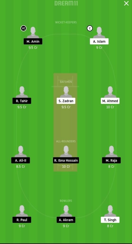 DSC vs BUCC Dream11 Team Prediction | ECS Rome | Match 19 | 6th November 2020