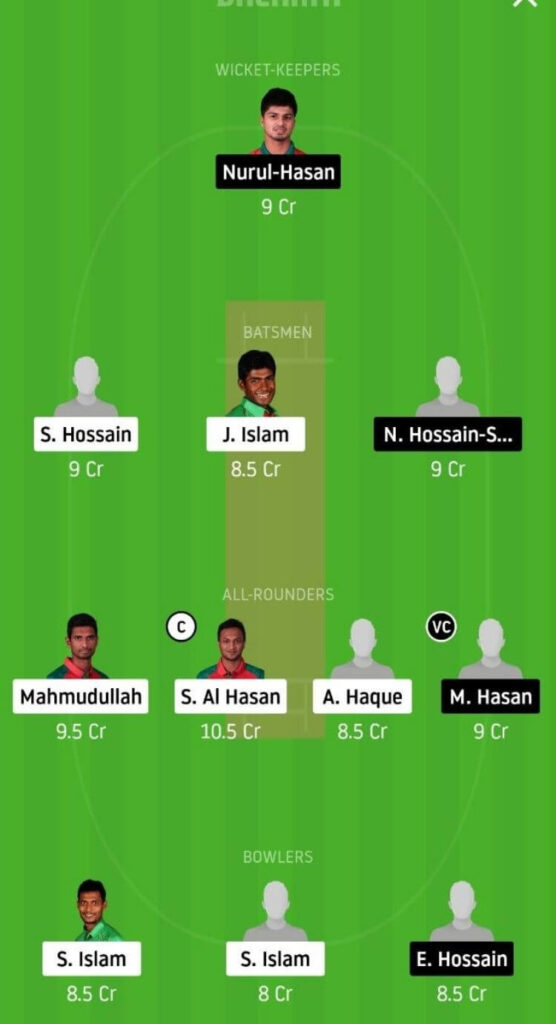 GKH vs MRA Dream11 Team Prediction | Match 3 | Bangladesh T20 | 26th Nov 2020 Head to Head