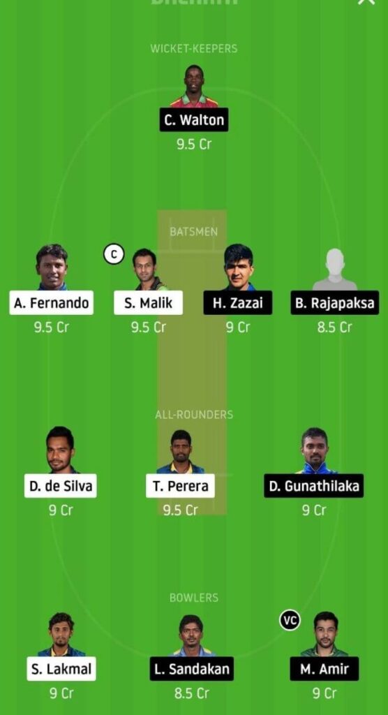 JS vs GG Dream11 Team Prediction _ Match 2 _ Lanka Premier League _ 27th Nov 2020 Grand League