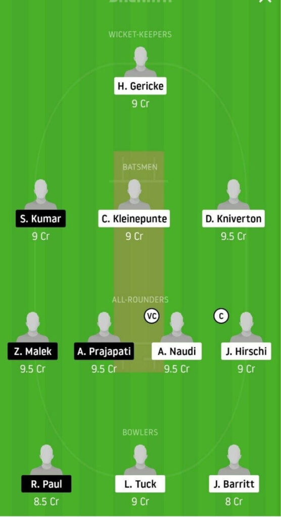 OVR vs AUM Dream11 Team Prediction _ Match 20 _ ECS T10 Malta _ 1st Dec 2020 grand league