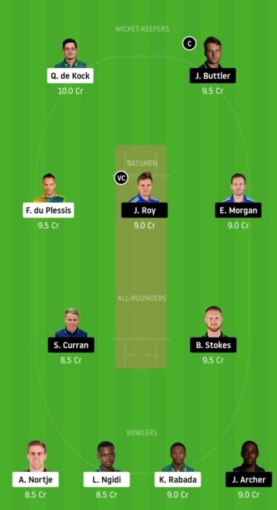 SA vs ENG Dream11 Team Prediction | 1st T20I | England Tour Of South Africa | 27 Nov 2020 Head to Head