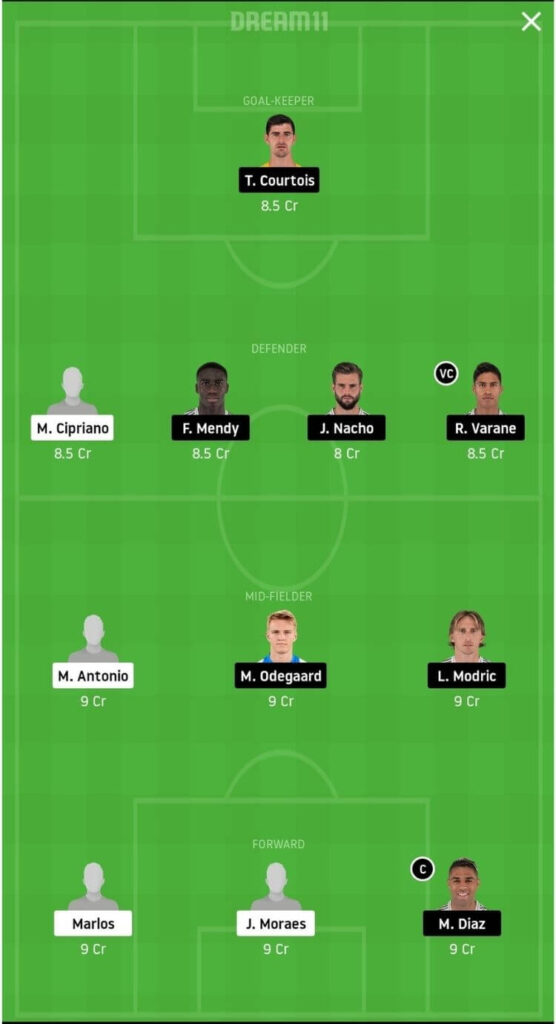 SHA vs RM Dream11 Match Prediction _ Football Fantasy _ UEFA Champions League _ 1st Dec 2020 grand league