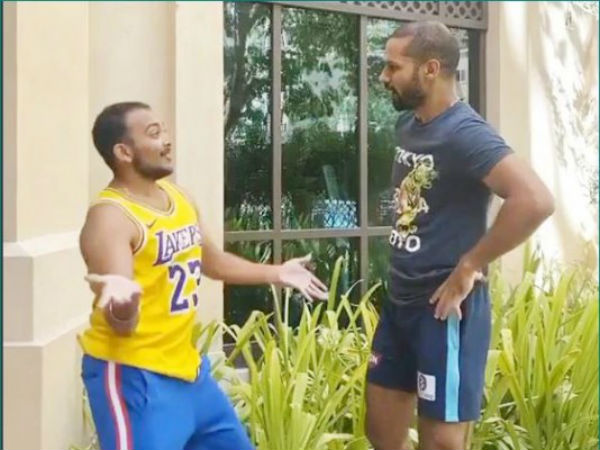 Shikhar Dhawan, Prithvi Shaw Dance On Bollywood Song