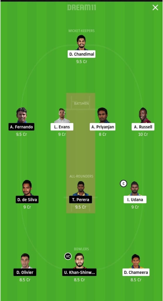 CK vs JS Dream11 Team Prediction _ Match 11 _ Lanka Premier League T20 _ 4th Dec 2020 grand league