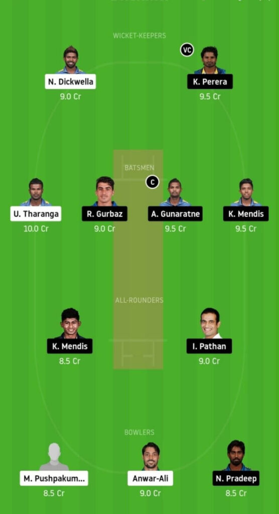 DV vs KT Dream11 Team Prediction _ Match 10 _ Lanka Premier League T20 _ 3rd Dec 2020 grand league