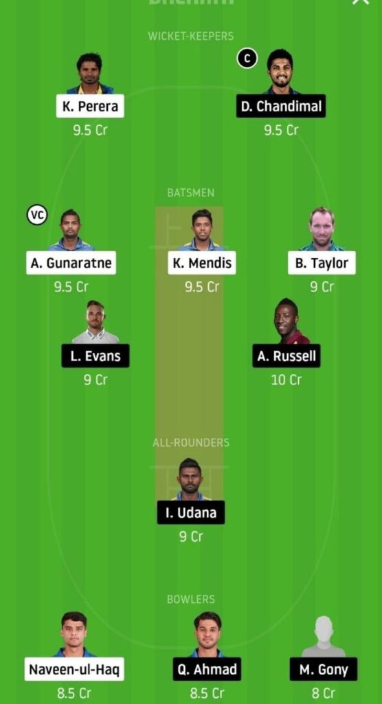 KT vs CK Dream11 Team Prediction _ Lanka Premier League _ 13th match _ 5th Dec 2020 grand league