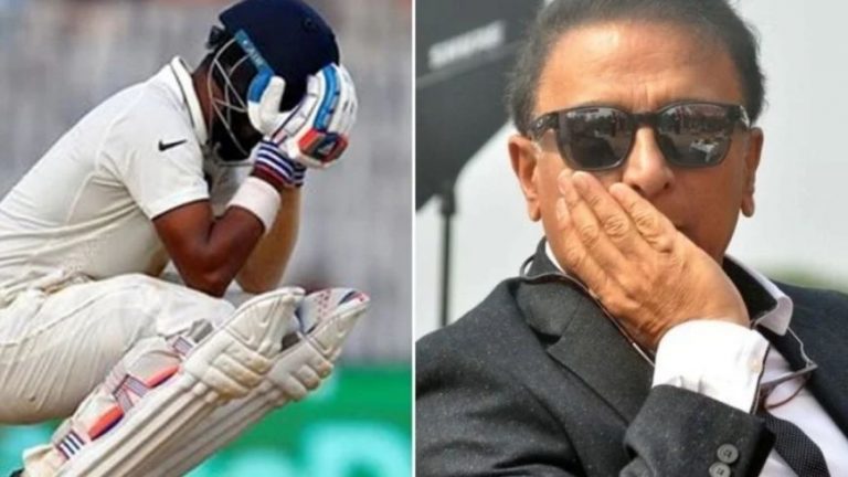 Prithvi Shaw should be dropped- Sunil Gavaskar