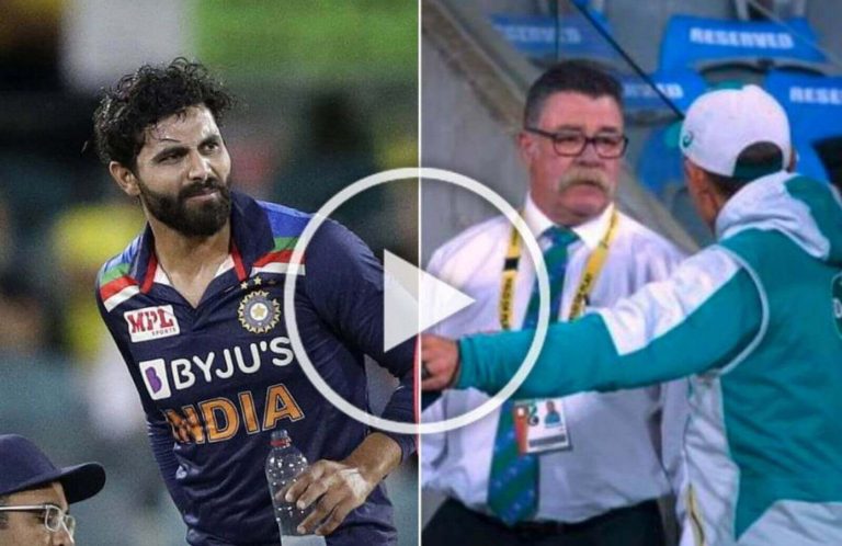 Watch- Justin Langer Angry As Yuzvendra Chahal Takes The Field As Concussion Sub For Ravindra Jadeja In 1st T20I