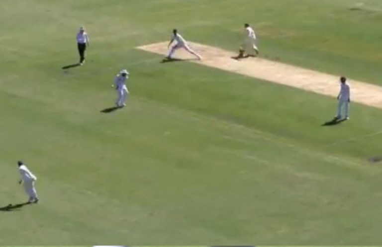 WATCH_ Prithvi Shaw Almost Injures Rohit Sharma With An Unintentional Throw On Day 1