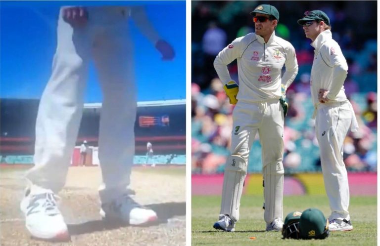 WATCH_ Steve Smith Recorded Scuffing Rishabh Pant's Guard Mark At SCG