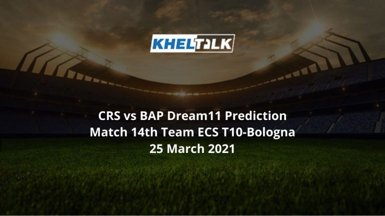 CRS vs BAP Dream11 Prediction