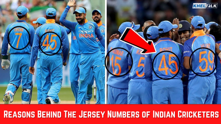 Indian Jersey Numbers