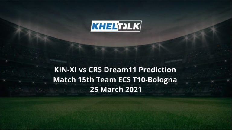 KIN-XI vs CRS Dream11 Predictio