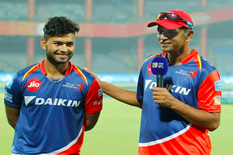 Rishabh Pant Rahul Dravid