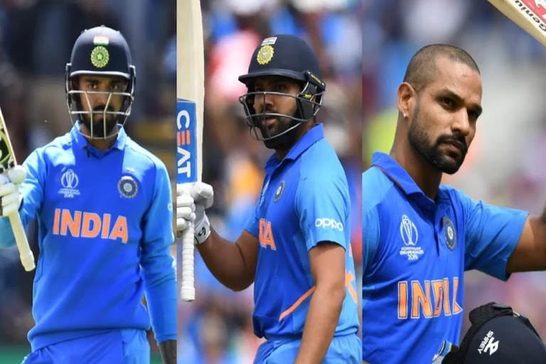 Rohit Sharma, KL Rahul & Shikhar Dhawan