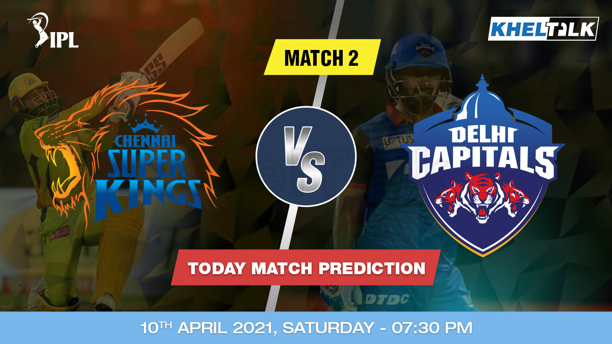 CSK vs DC Today Match Prediction