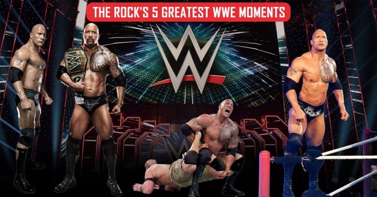 Top 5 Greatest moments of “The Rock’s” WWE Career