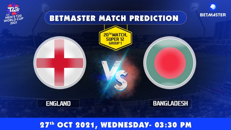 ENG vs BAN Betmaster Match Prediction