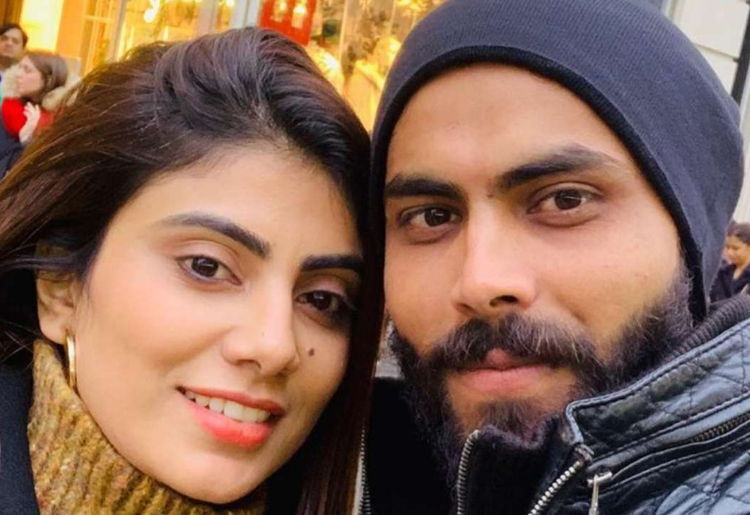 Lovebirds Enjoying Together (Riva Solanki & Ravindra Jadeja)