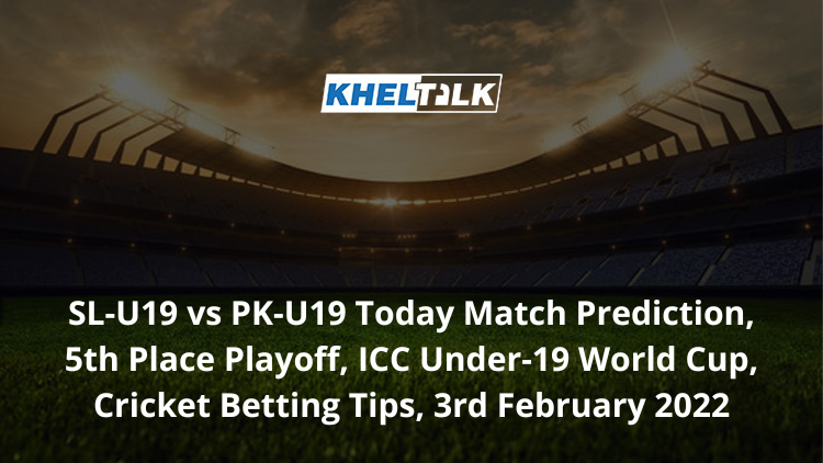 SL-U19-vs-PK-U19-Today-Match-Prediction