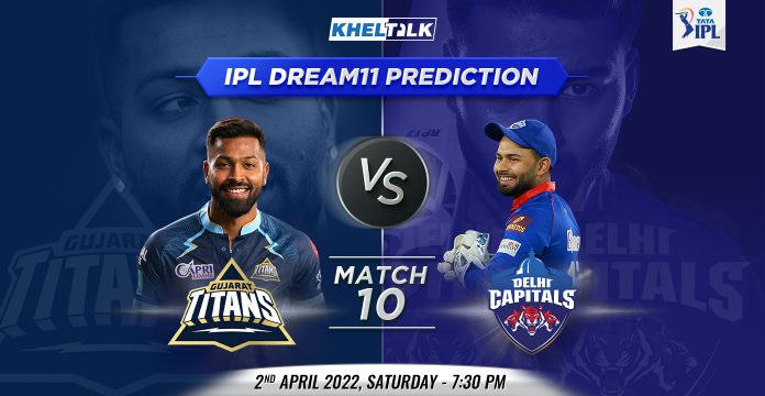 GT vs DC Dream11