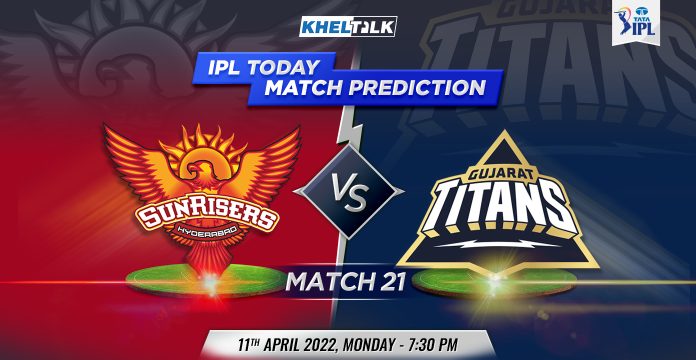 SRH vs GT Today Match Prediction