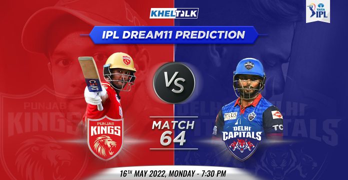 PBKS vs DC Dream11 Prediction