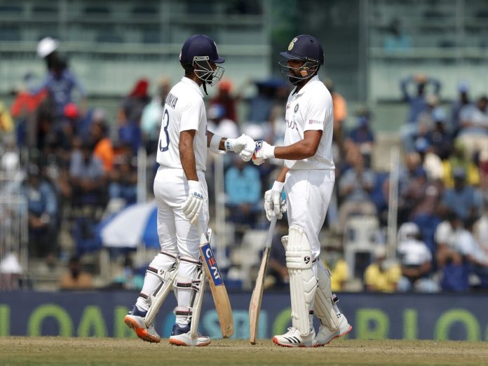 Rahane Scores Double Century