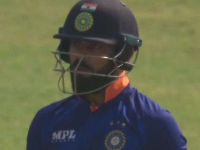 Virat Kohli dismissal