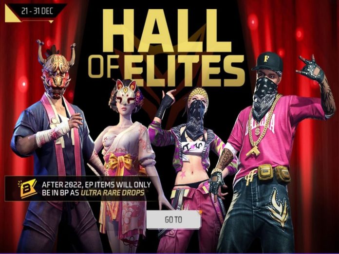 Free Fire Hall of Elites