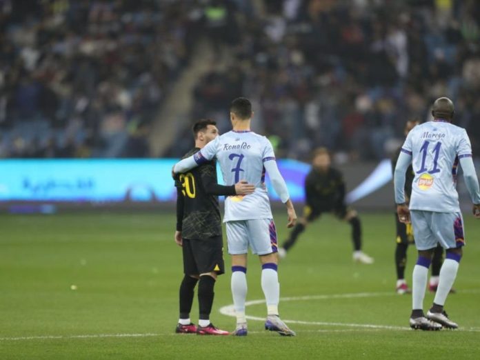 Lionel Messi and Cristiano Ronaldo