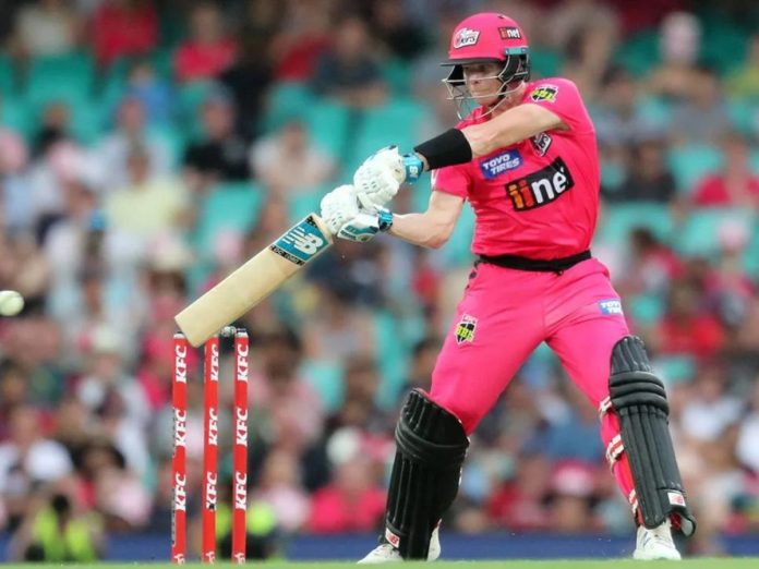 Steve Smith Sydney Sixers