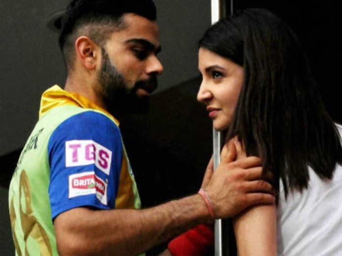 Virat Kohli and Anushka Sharma