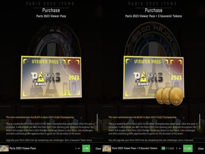 CS:GO Paris Major Viewer Pass