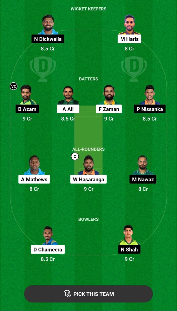 Grand League Dream11 Team Prediction BLK vs CS