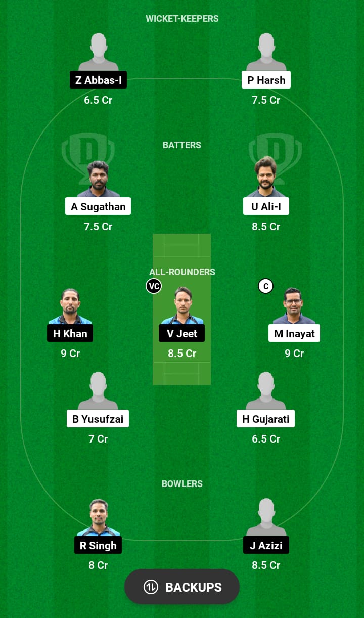 Grand League Dream11 Team Prediction ARS vs BBS 