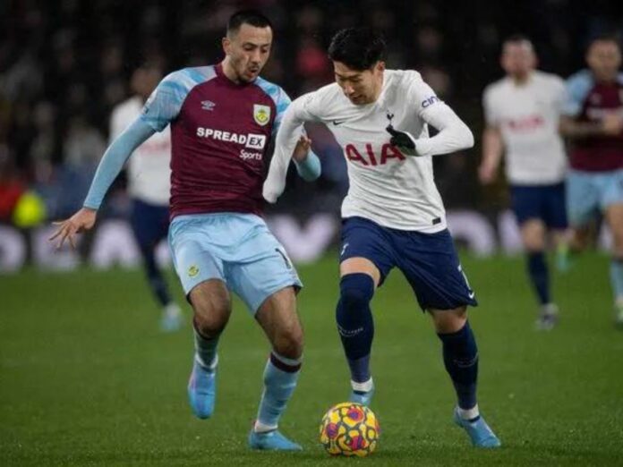 Premier League 2023-24 Burnley vs Tottenham Hotspurs