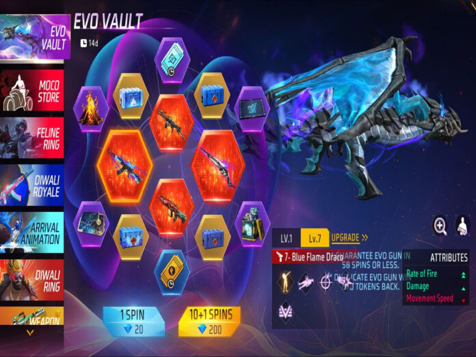 Free Fire Evo Vault