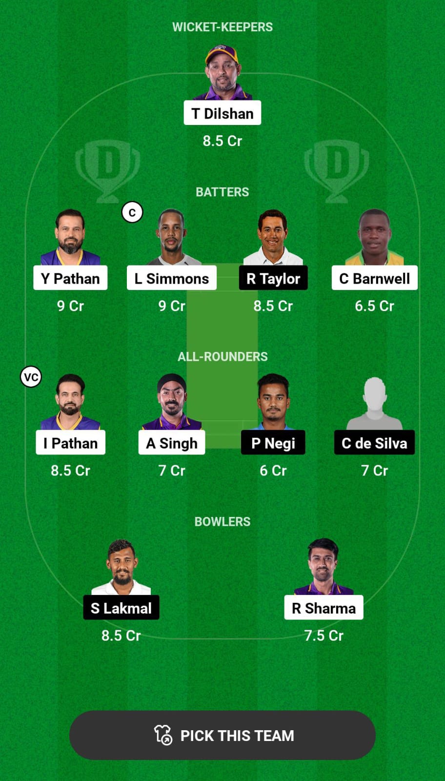 Grand League Dream11 Team Prediction BHK vs SSS