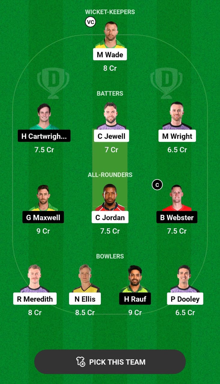 Head-to-Head Dream11 Team Prediction HUR vs STA