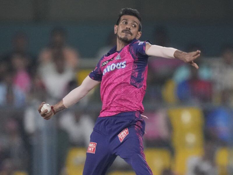 Yuzvendra Chahal Playing for Rajasthan Royal in IPL 2023